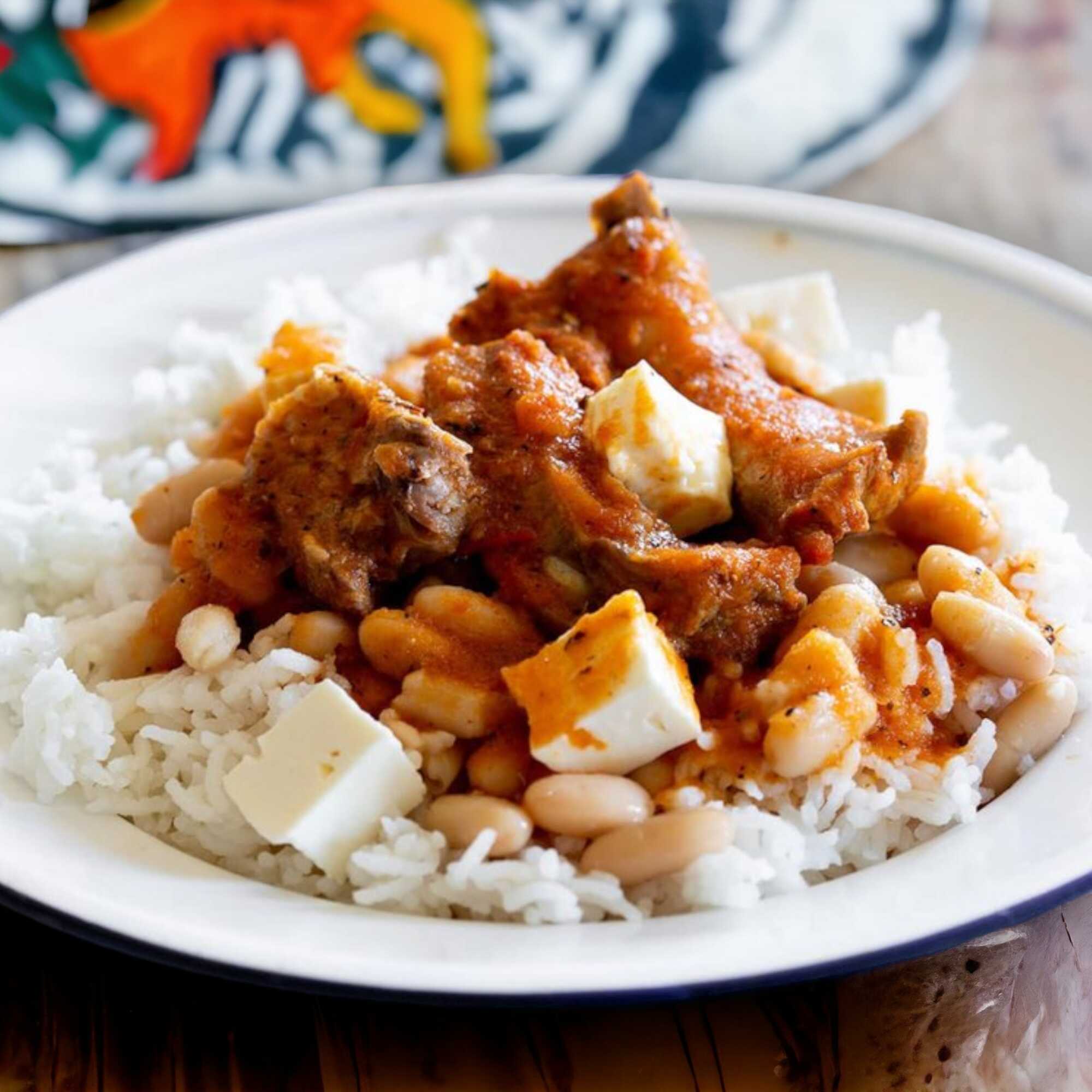 Morisqueta Con Costilla y Queso Chica
