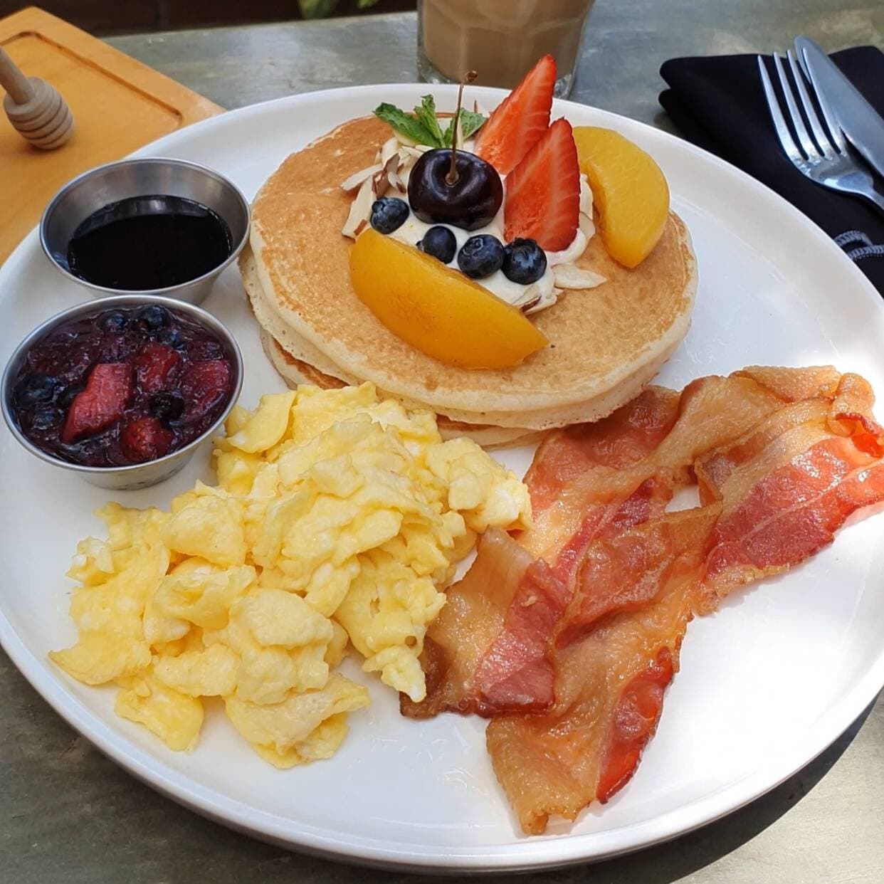 Tasty pancakes