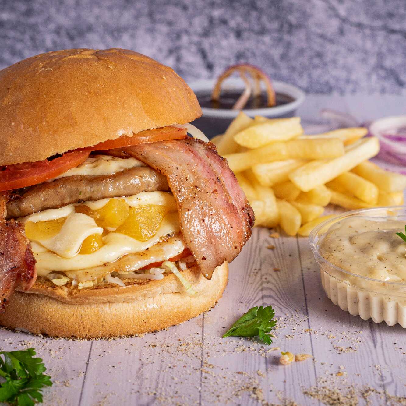 Hamburguesa Mixta