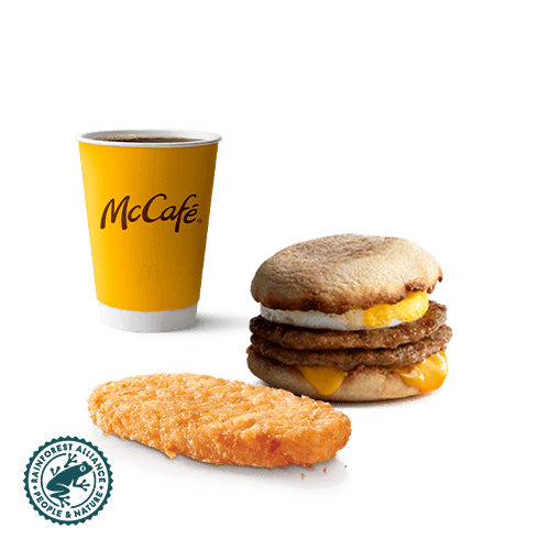 McTrío® McMuffin® Huevo Salchicha Doble