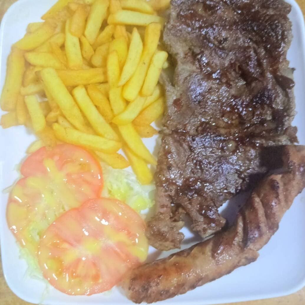 Punta Gorda Asada + chorizo de la casa