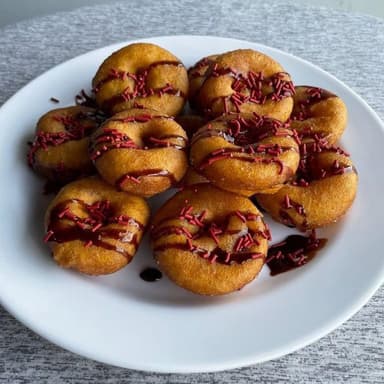 Donas con Chocolate