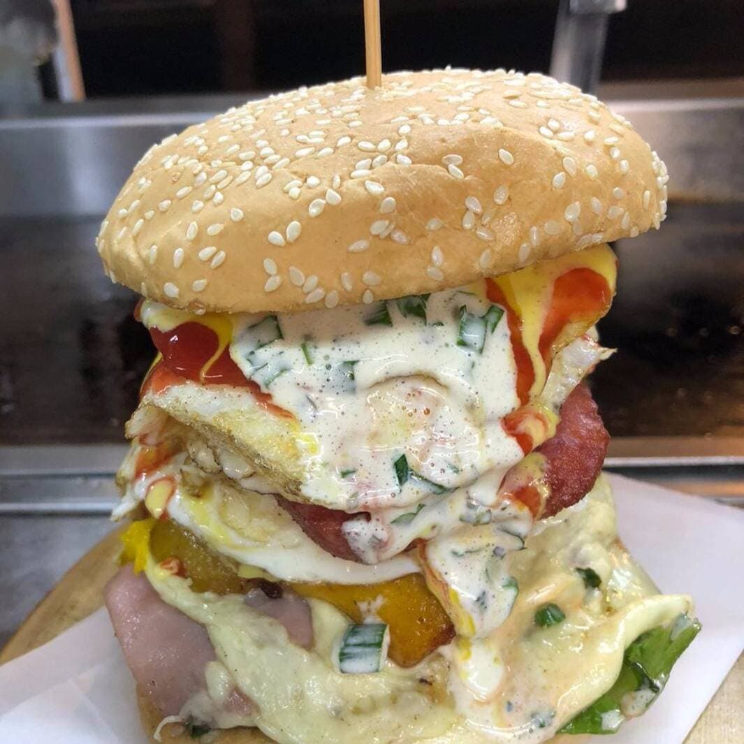 Hamburguesa La Cochoburguer