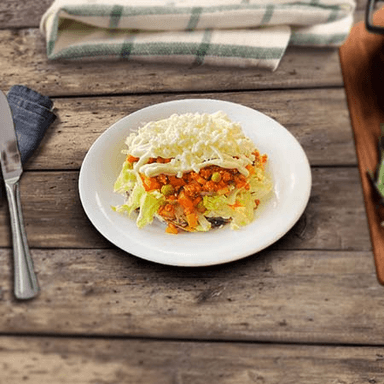 Tostada de Picadillo