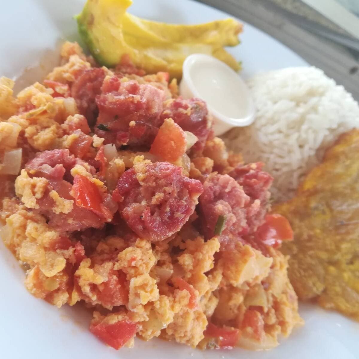 Huevos Rancheros + Patacón