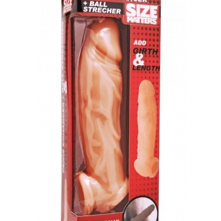 Size Matters Realistic Penis Enhancer and Ball Str