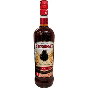 BRANDY PRESIDENTE CLASICO 900 ML