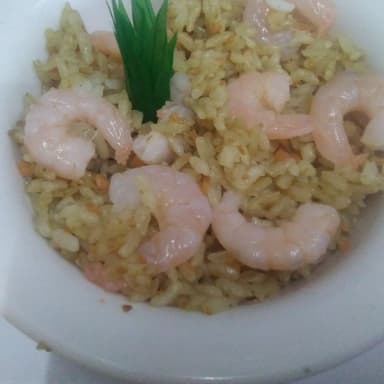 Arroz Frito con Camarón