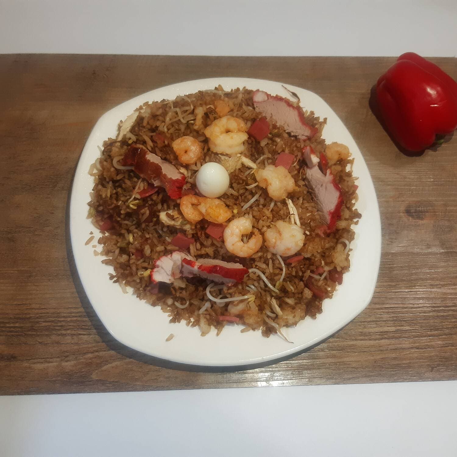 Arroz y Nugget