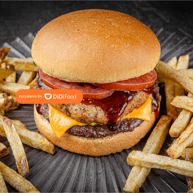 Combo Hamburguesa Red Hawk DIDI