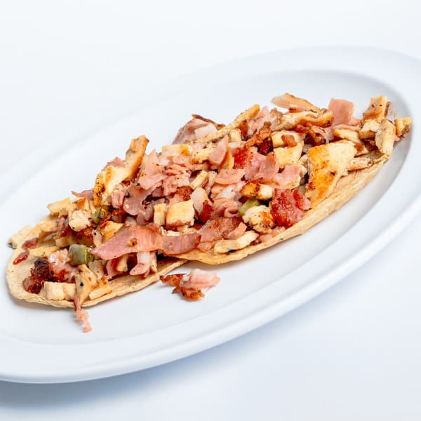 TACOS DE POLLO C/TOCINO (3) 150grs