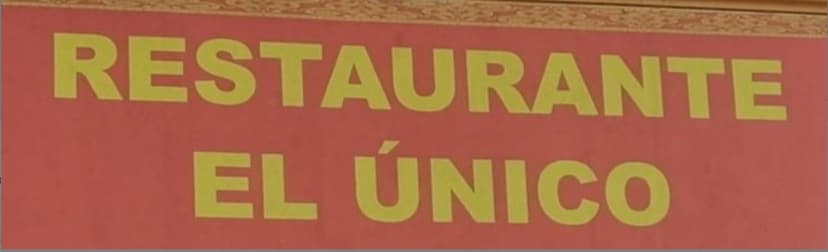 Restaurante El Único