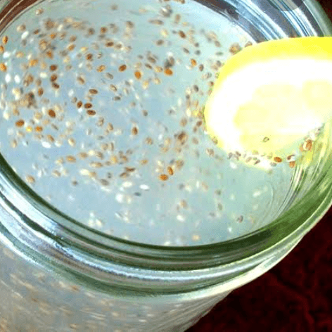 Agua 1 Litro de Limón con Chía