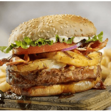 HAMBURGUESA HAWAIANA