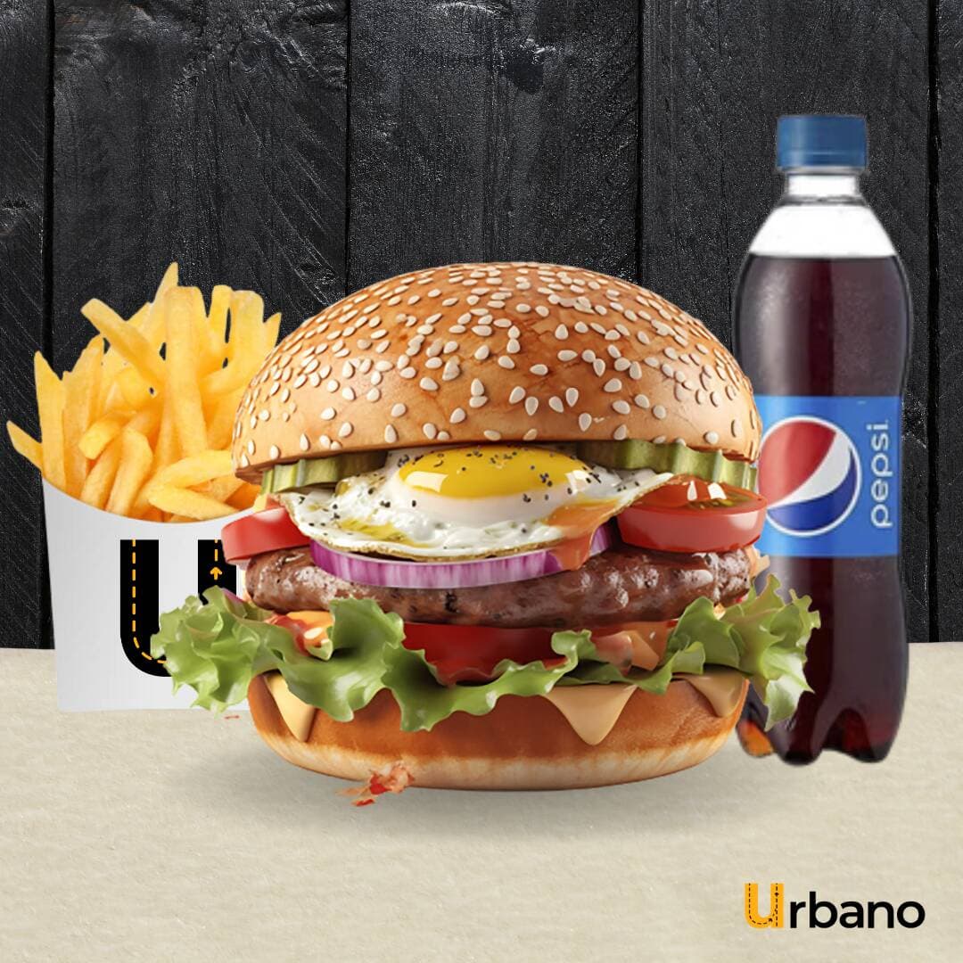 Combo Burger Criolla