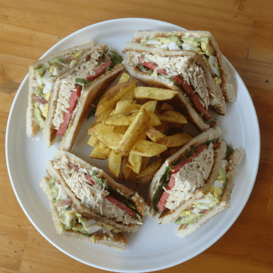 Club Sandwich 4 Piezas
