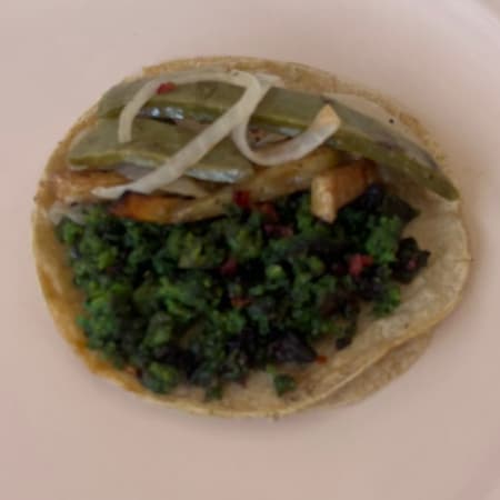 Taco Chorizo Verde