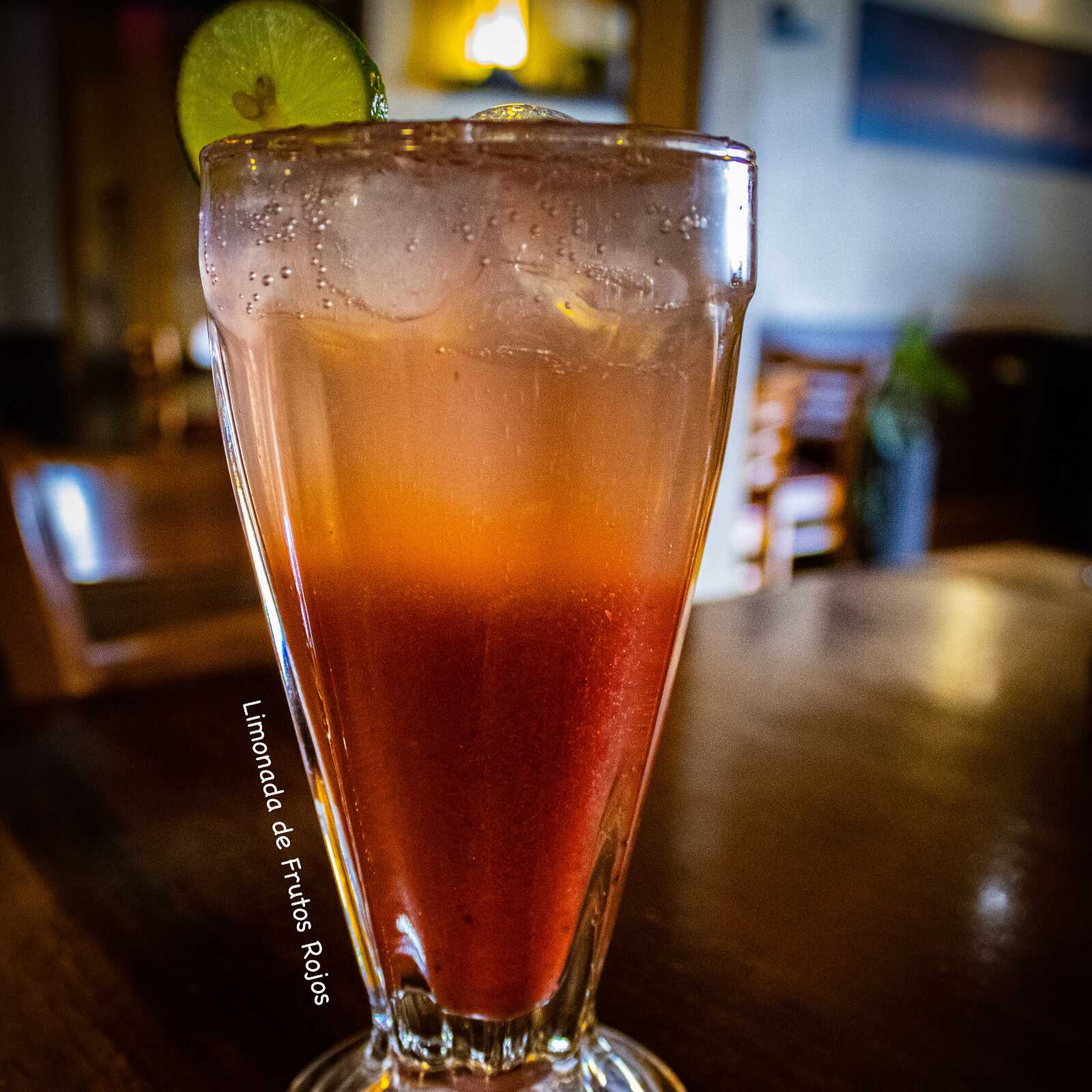 Limonada de Frutos Rojos