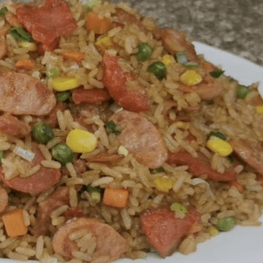 Arroz con verduras Para 3