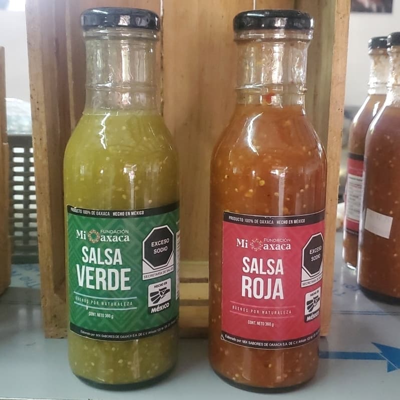Bote de Salsa Roja o Verde Mix