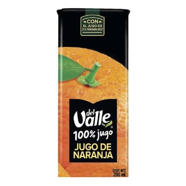 Del Valle 100% Jugo de Naranja 200ml