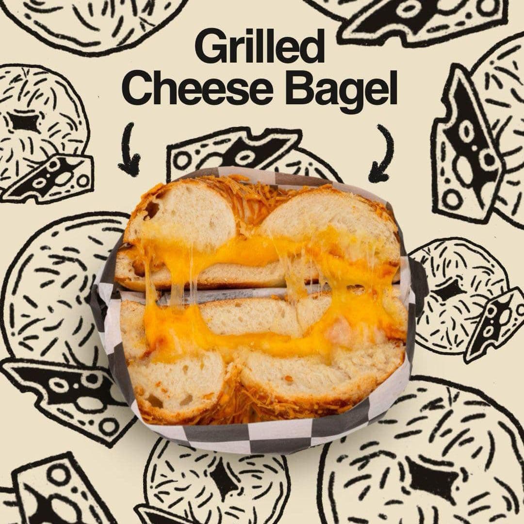 Grilled Cheese Bagel