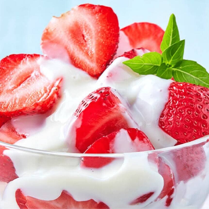 Fresas con Crema