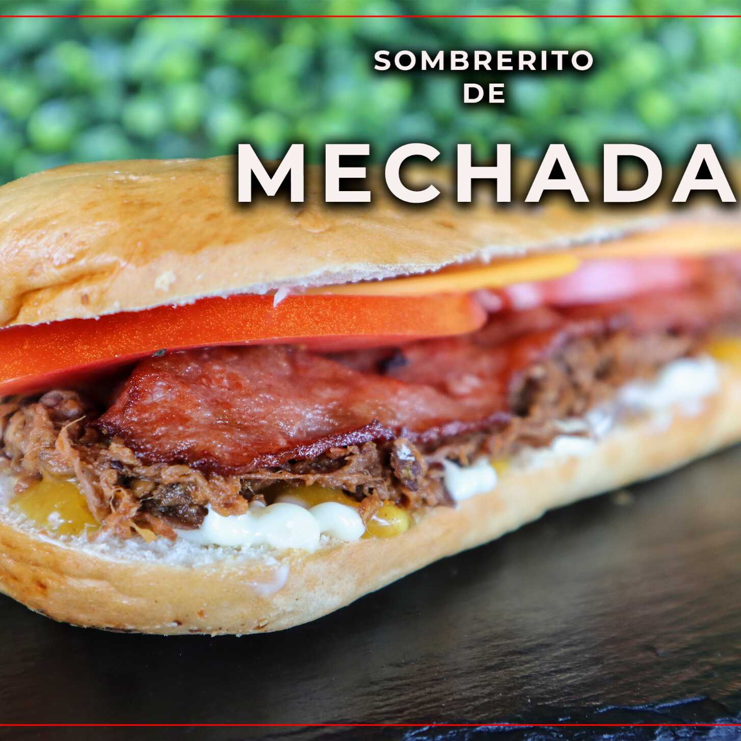 Sándwich Sombrerito Ranchero Carne Mechada
