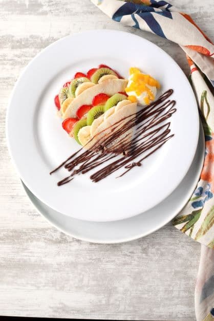 Desayuno Infantil crepes De Fruta