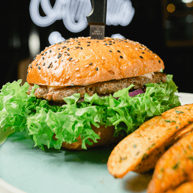 Hamburguesa de Res