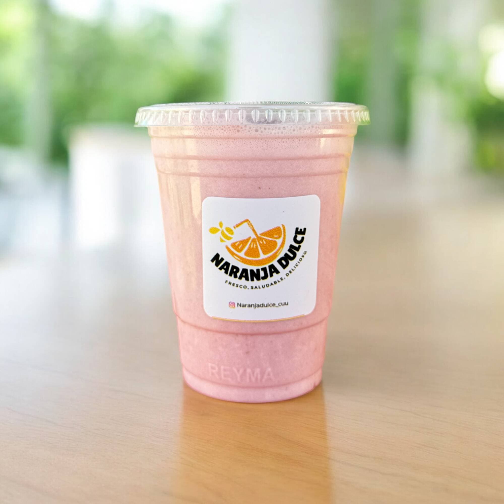 Licuado Fresa y Platano