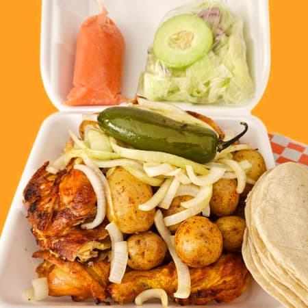 Pollo Con Papas