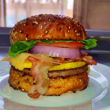 Hamburguesa Hawaiana..
