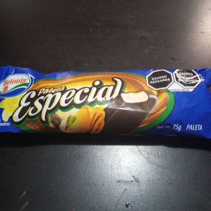 PALETA DE PLATANO CUBIERTA DE CHOCOLATE