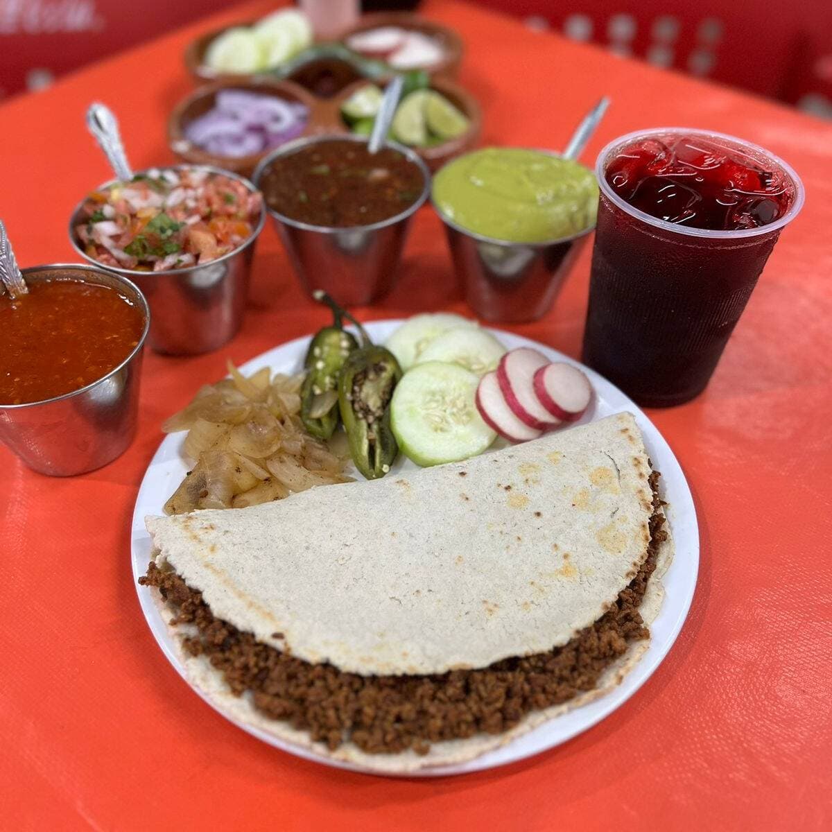 Quesadilla de Maiz de Chorizo