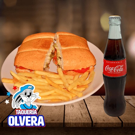 Torta de Pierna + Refresco