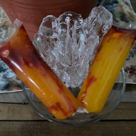 Bolis de Mango con Chamoy