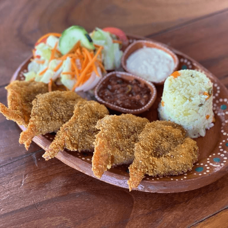 Camarones Empanizados