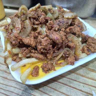 Súper Papas de Carne al Pastor
