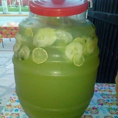 Agua Fresca Pepino Limon con Chia 1 Litro