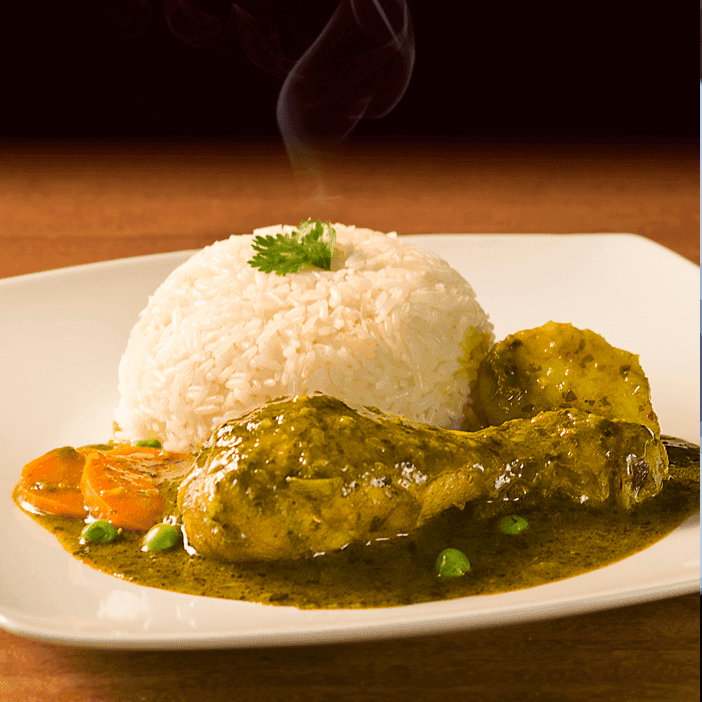 Seco de Pollo con Papas