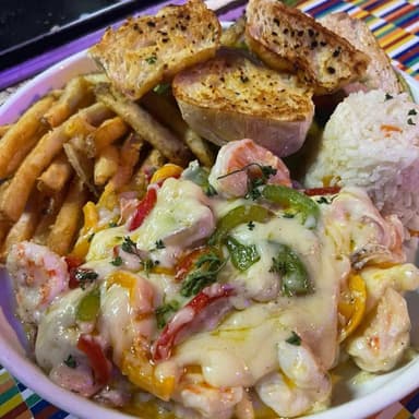 Camarones Gratinados