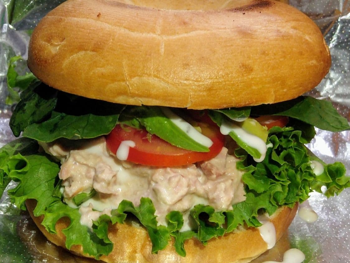 Bagel  Atún en Agua