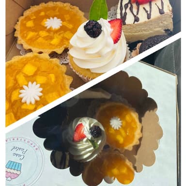 caja de postres surtida para regalo
