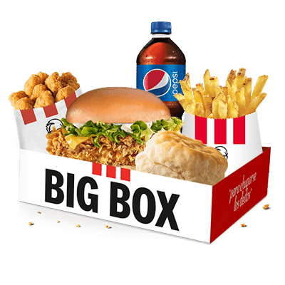Big Box Kentucky Chicken Sandwinch Ranch