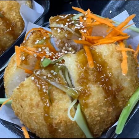 Bolas de Arroz Pollo