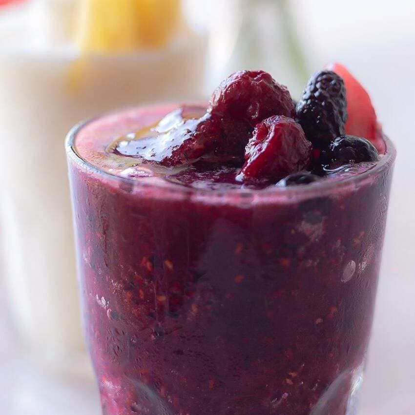 Moras del bosque Smoothie