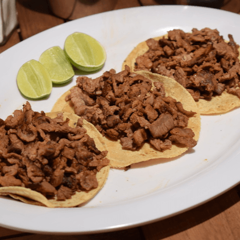 Orden de Tacos de Bistec