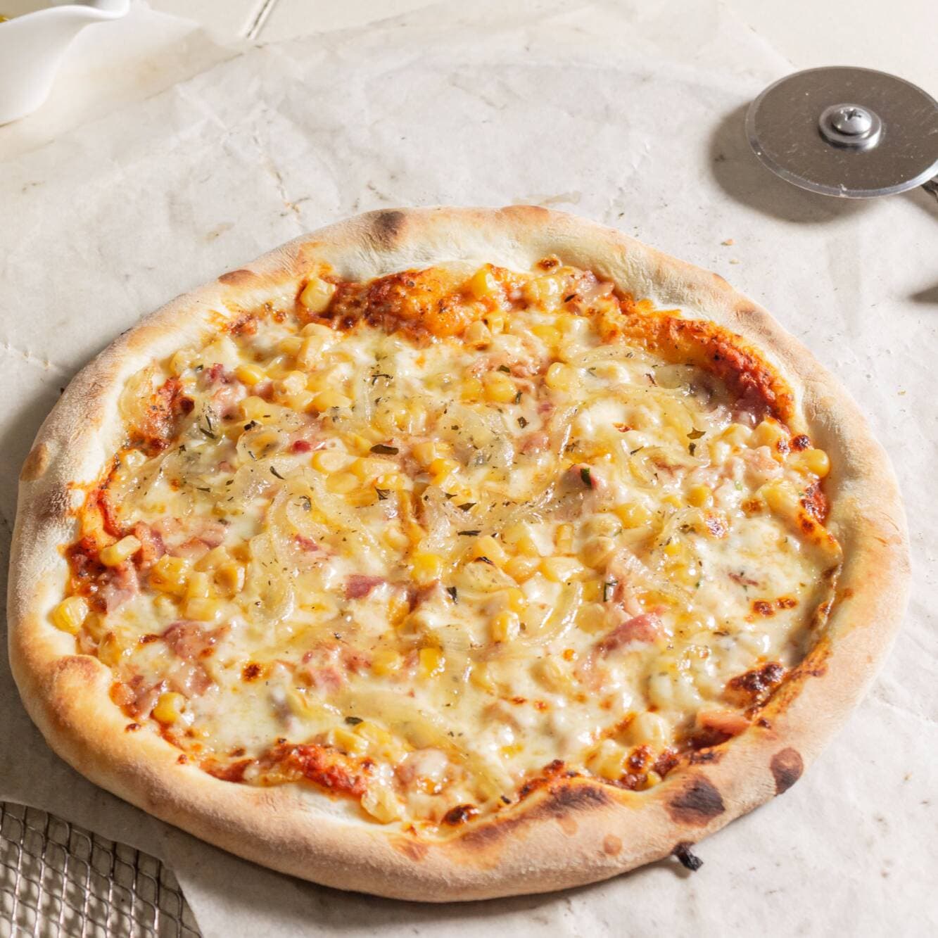 Pizza Maíz + Bebida 250 ml
