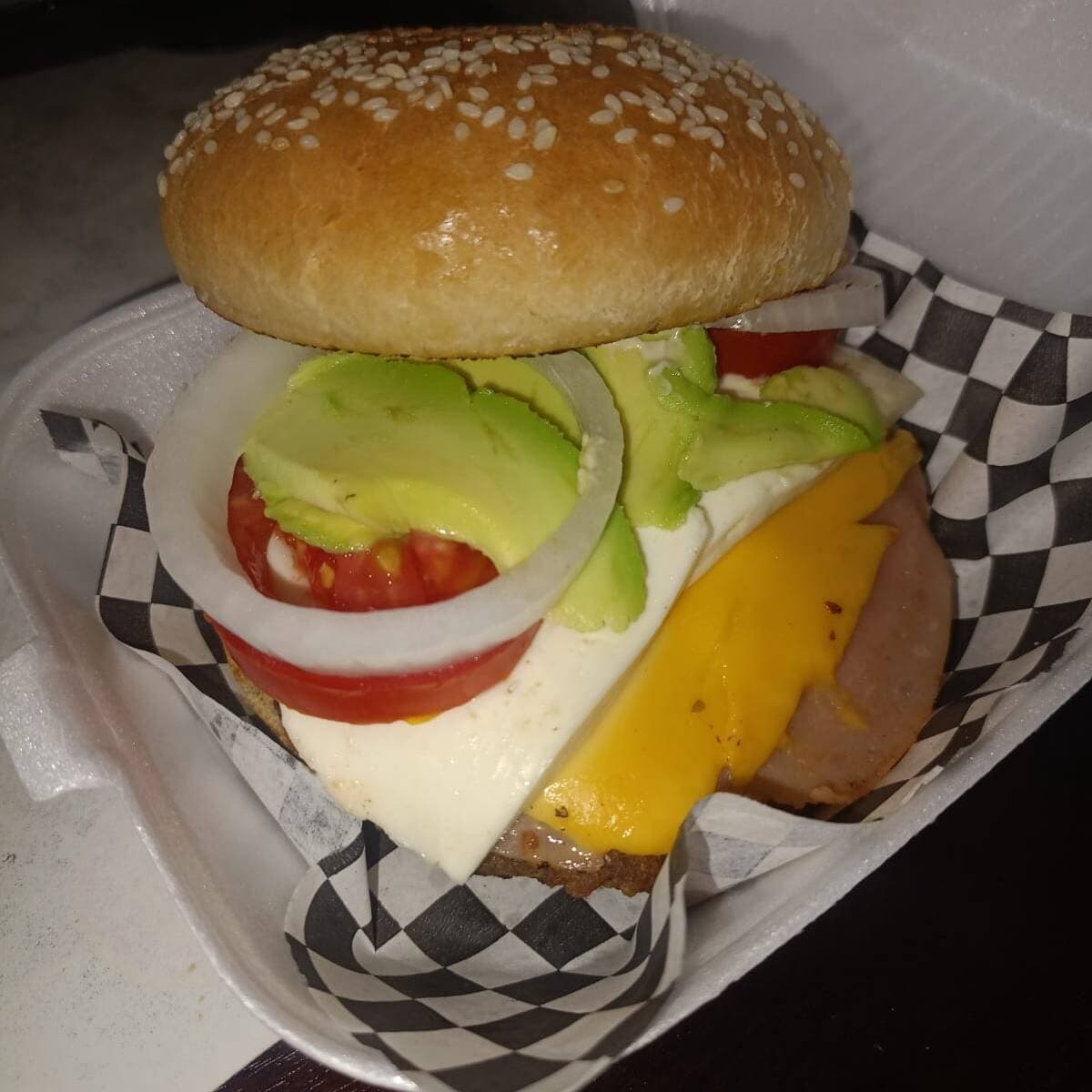 HAMBURGUESA SENCILLA